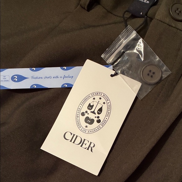 Cider Women's Olive Green Trousers - Picture 3 of 14